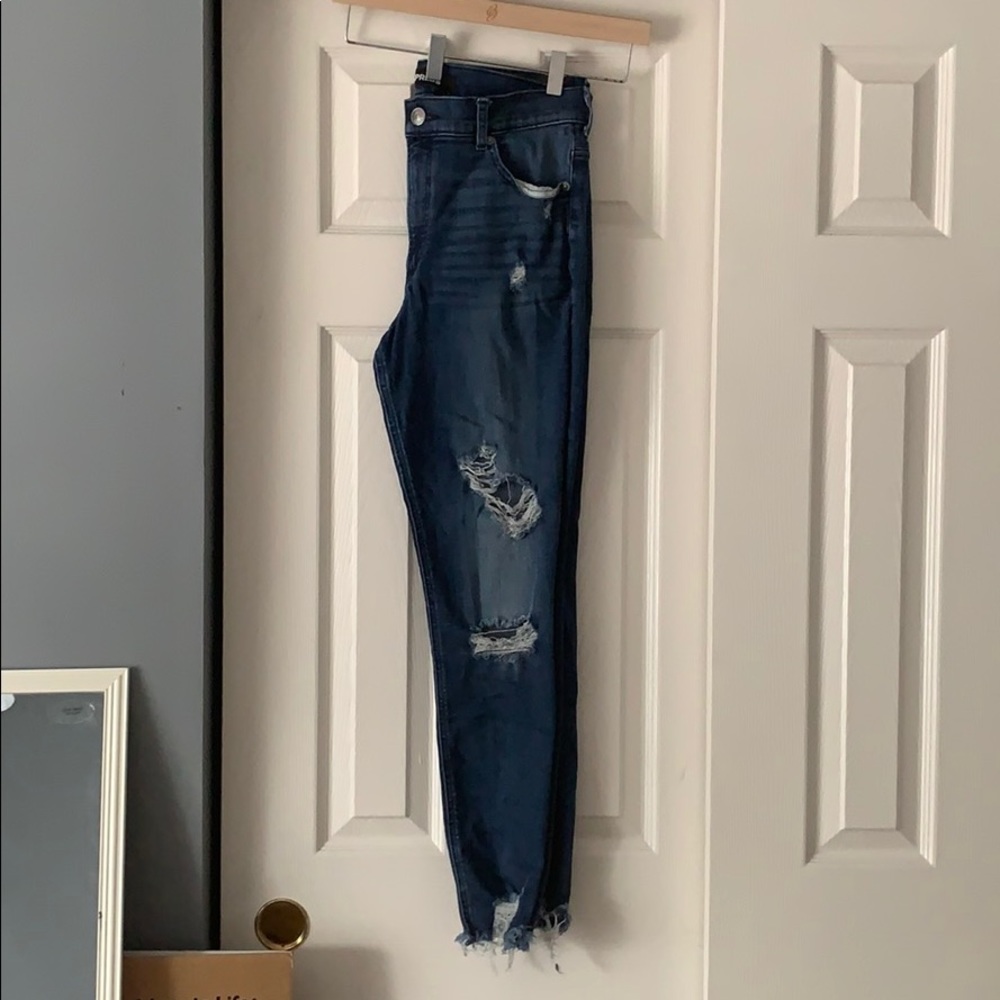 Blue Ripped EXPRESS Jeans + SH